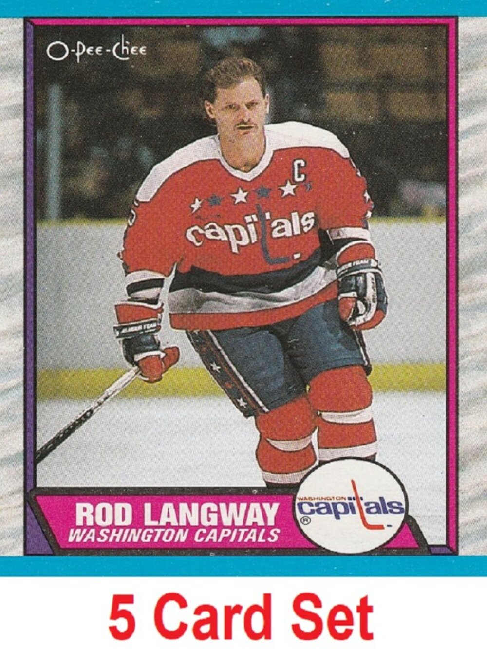 Rod Langway Hockey Card Collection